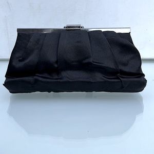 Fancy little black dress clutch